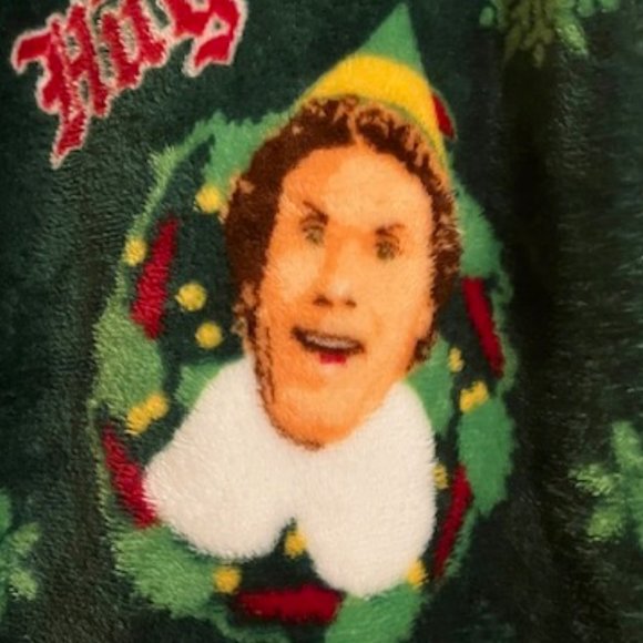 Fuzzy Elf Jammies Bottoms - Picture 2 of 4